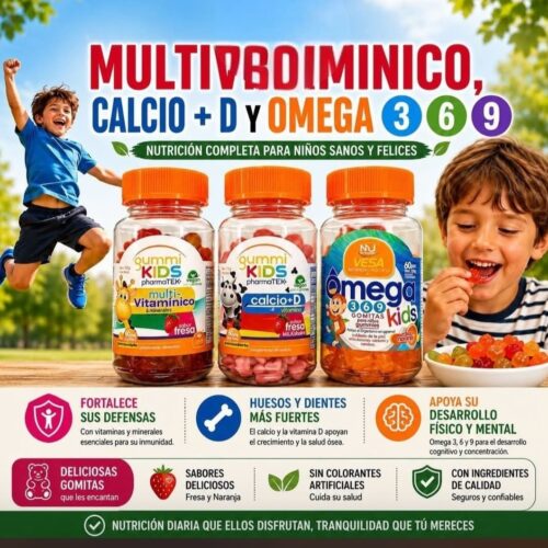 Multivitamino para niño  gomitas