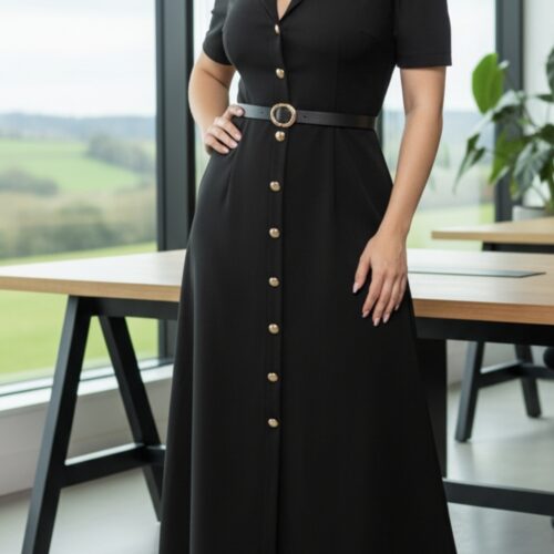 Vestido formal estrech