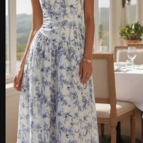 Lindo vestido estilo corsé
